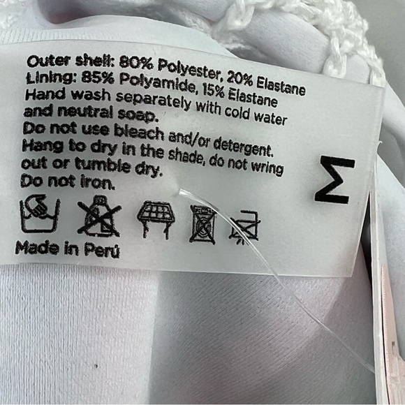 Capittana NWT Trinidad Pastel Crochet Bikini Bottom size Medium - Picture 8 of 9